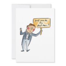 Wil je mijn bruidsgetuige zijn