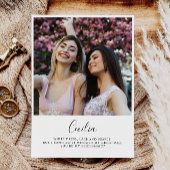 Wil je mijn bruidsmeisje, bruidsmeisje fotokaart, kaart