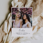 Wil je mijn bruidsmeisje, bruidsmeisje fotokaart, kaart