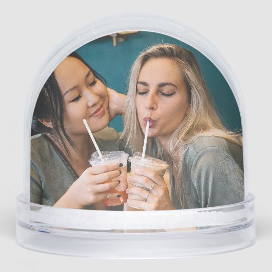 Wil je mijn bruidsmeisje Confetti Wereldbollen zij Sneeuwbol (Voorkant)