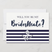 Wil je mijn bruidsmeisje Kaart zijn? (Voorkant)