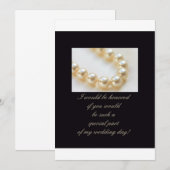 wil je mijn bruidsmeisje zijn ? kaart (Voorkant / Achterkant)