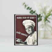 Wil je mijn geheim kennen? briefkaart (Staand voorkant)