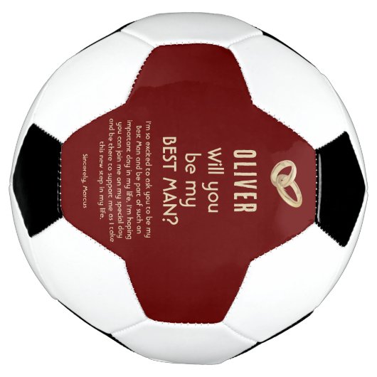 Wil je mijn getuige zijn Aangepaste naam Voetbal (Gedraaid)