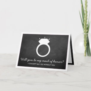 Wil Je Mijn Getuige Zijn? Krijt Ring Kaart