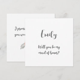 Wil je mijn Kaart van de eremedaille zijn?