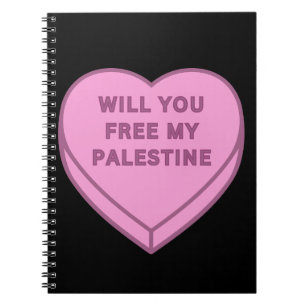 Wil je mijn Palestina bevrijden? Schattige Snoep H Notitieboek