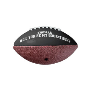 Wil je mijn peter/peetoom zijn Voorstel om peetoud American Football