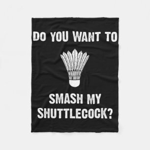 Wil je mijn shuttle kapotmaken? fleece deken
