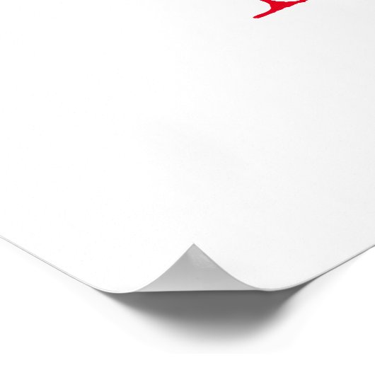 Wil je mijn Valentijn lang haar teckel hart zijn? Poster (Hoek)