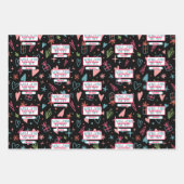 Wil je mijn Valentijn patroon zijn? Inpakpapier Vel (Voorkant 3)