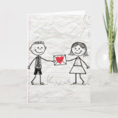 Wil je mijn Valentijn zijn - Kaart (Voorkant)