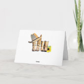 Wil je mijn vraag om mijn bruidsmeisje te zijn? kaart (Achterkant)