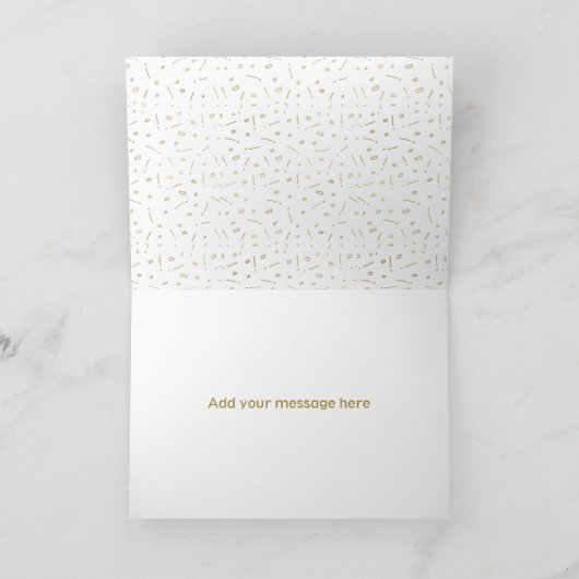 "Wil je onze ceremoniemeester zijn" met de hand ge (Binnen)