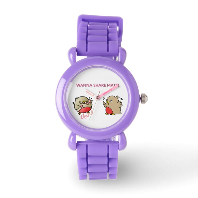 Wil je partner delen? horloge (Voorkant)