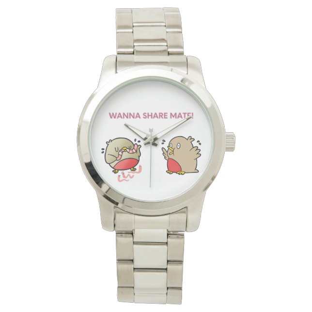 Wil je partner delen? horloge (Voorkant)