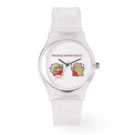 Wil je partner delen? horloge