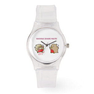 Wil je partner delen? horloge