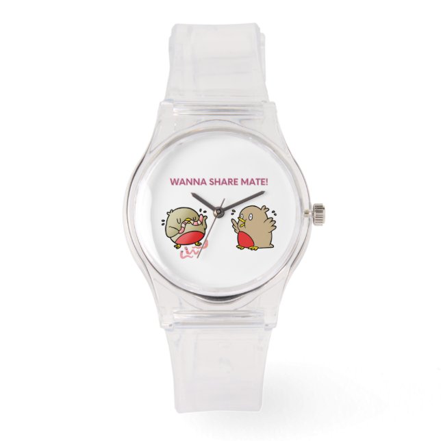 Wil je partner delen? horloge (Voorkant)