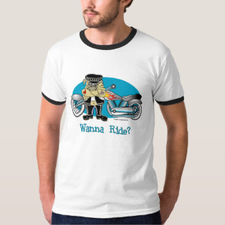 Wil je Ride?  T - shirts van Pug BIker