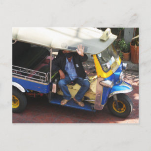 Wil je TAXI TUK-TUK? Briefkaart
