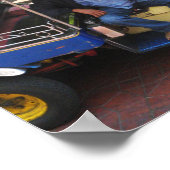 Wil je TAXI TUK-TUK? Poster (Hoek)