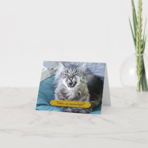 Wil je vechten? bedankkaart