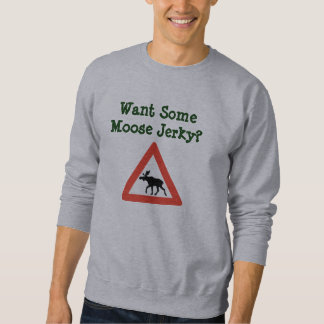Wil je wat Moose Jerky? Trui