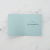 Wil jij mijn bruidsmeisje blauwe Waterverf Kaart z (Binnen)