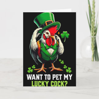 Wil Mijn Geluksdierlijke Grappige St. Patrick's Da Kaart