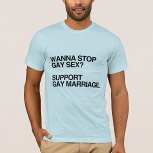 WIL TEGENHETEN HOMOHUWELIJK STOPPEN -.png T-shirt