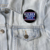 Wilber voor President Button (In situ)