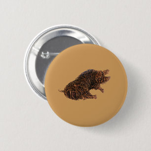 Wilbur - een merkwaardig varken. ronde button 5,7 cm