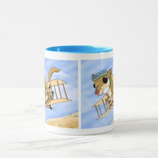 Wilbur l'écureuil volant Mug (Centre)