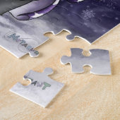 Wilbur métalphanumérique dans le puzzle d'hiver (Côté)