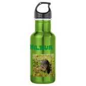 Wilbur Nom Avec Lizard, Bouteille D'Eau (Devant)