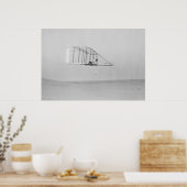 Wilbur Wright in Level Glide Poster (Keuken)