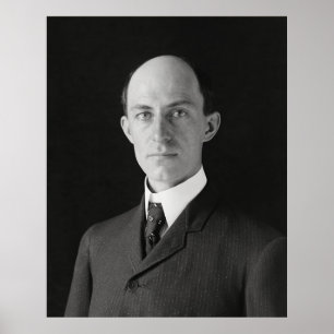 Wilbur Wright – Luchtvaart Pionier Portret Poster