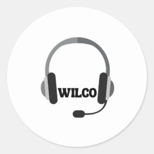 "Wilco" sticker