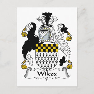 Wilcox Family Crest Briefkaart