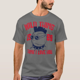 Wild 1989 Ik denk dat ik hou van je grappige parod T-shirt