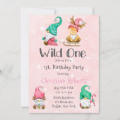 Wild 1 kerst geit 1 dag kaart (Voorkant)