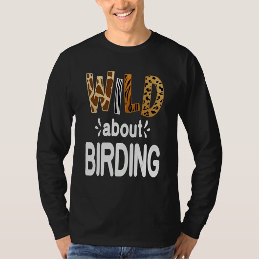 Wild About Birding T-shirt (Voorkant)