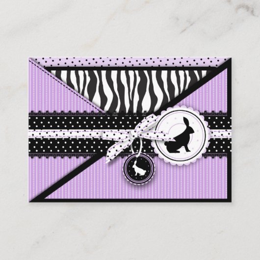 Wild About Bunnies Rappel Carte pour notes (Devant)