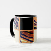 Wild about Nana cadeau Poster de animal Mug (Devant gauche)