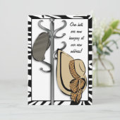 Wild About Our New Home Moving Faire-part (Debout devant)