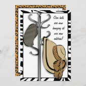 Wild About Our New Home Moving Faire-part (Devant / Derrière)