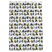 Wild Africa Collage Medium Gift Bag Cadeauzakje (Achterkant)