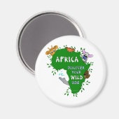 Wild Africa Magneet (Voorkant / Achterkant)