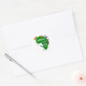 Wild Africa Ronde Sticker (Envelop)